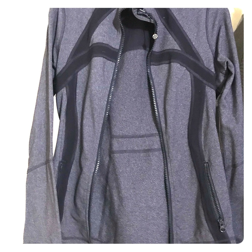 Lululemon grape black define jacket sz 8
